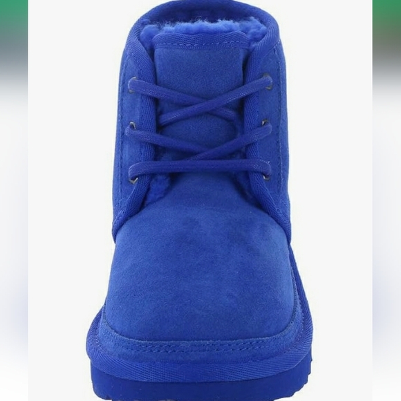 NIB UGG KIDS NEUMEL TASMEN BOOTS NAVY ๐ BLUE Sz. US 2 or 3 - Picture 2 of 12